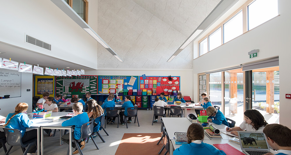 Welsh school fuses passive & eco material innovation passivehouseplus.ie
